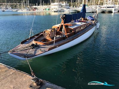 SK Classic Wood Sailing Vessel Segelboot 1935, mit Sole Mini 48 motor, Spanien
