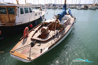SK Classic Wood Sailing Vessel Sailing boat 1935, with Sole Mini 48 engine, Spain