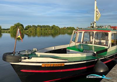 Teltow-Werft Motor boat 1953, with Deutz F3L514 engine, Germany