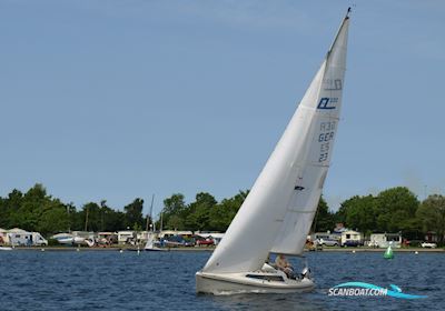 Larsen 232 Segelboot 1998, mit Suzuki DT6 motor, Niederlande