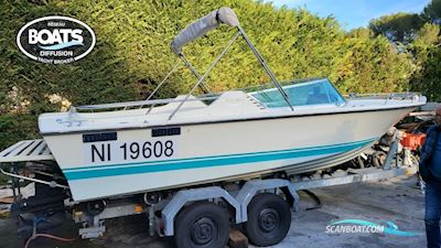 Colombo SUPER INDIOS 21 Motor boat 1981, with MECRUISER engine, France