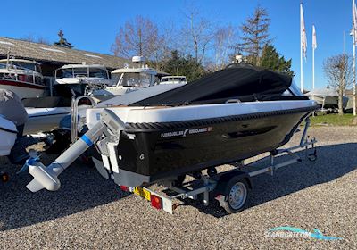 El Fjordjollen 500 Classic Dinghy 2024, met Epropulsion Navy 6,0 Evo motor, Denemarken