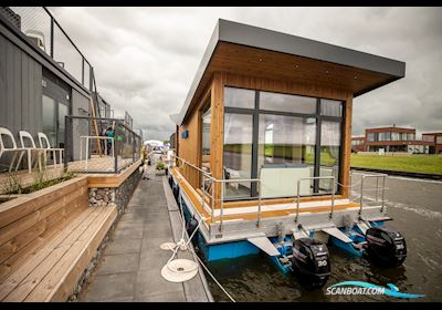 Twin Butterfly Houseboat Hus- / Bobåd / Flodbåd 2024, Litauen