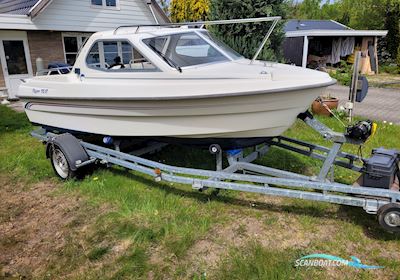 Flipper 515 HT Motorboten 2000, met Mercury motor, Denemarken