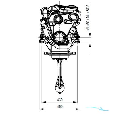 Vetus M4,45 Boat engine 2024, Denmark