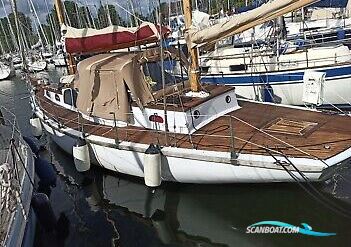 Ketsch (Ketch Miglitsch) Segelbåt 1965, med VW Marine motor, Tyskland