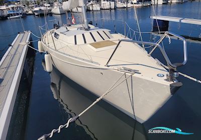 Albin Express Zeilboten 1980, met Mercury 4 Stroke motor, Denemarken