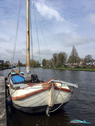Skutsje Croles (IJlst) Sailing boat 1909, The Netherlands