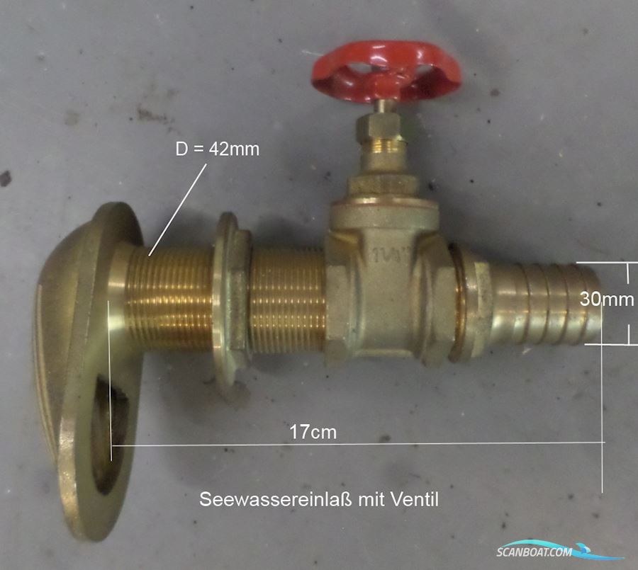 VETUS Auspuff / Seewasser