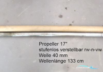 New Propeller mit Welle, Verstellpropeller