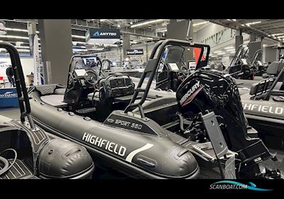 Highfield SP 560 Inflatable / Rib 2024, with Mercury 115 Pro XS engine, Sweden