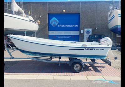 Ryds 465 R Jolle Motor boat 1995, with Johnson engine, Denmark