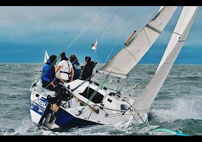 Michel Joubert Extra Paulette ¼ Tonner Segelboot 1978, mit Mercury motor, Belgien