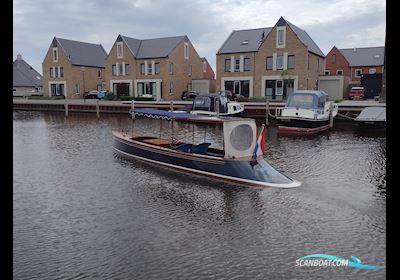 Custom Notarisboot Thames Beavertail 9.65 Motorboten 1992, met Volvo Penta motor, The Netherlands