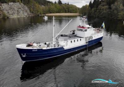 1896 29m Converted Icebreaker Motor boat 1900, with Volvo Penta Tmd100A engine, Sweden