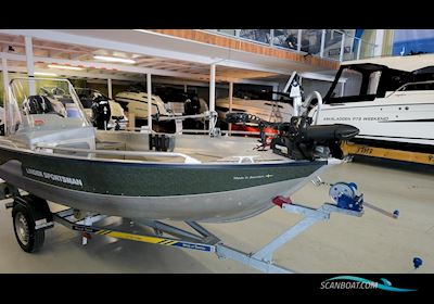 Linder Sportsman 445 Catch Motorboot 2023, mit Suzuki motor, Sweden