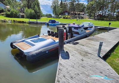 Carbotech 38 GT Inflatable / Rib 2017, with 2 x Mercury Racing 8,2L Mag HO V8 (Ect) engine, Sweden