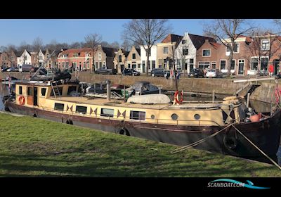Platbodem Varend Woonschip 22 Mtr +Cvo Hausboot / Flussboot 1927, mit Ford Lehman motor, Niederlande