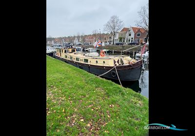 Platbodem Varend Woonschip 22 Mtr +Cvo Hausboot / Flussboot 1927, mit Ford Lehman motor, Niederlande