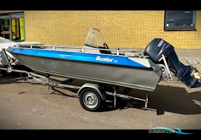 Buster M Styrepultbåd Motor boat 2005, with Yamaha engine, Denmark