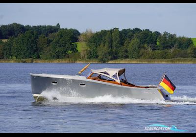 Rapsody R30 Exklusiver, Eleganter Daycruiser Mit Lobster-Heck Motorboten 2007, met Volvo Penta D6-310A motor, Duitsland