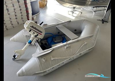 Quicksilver 230 med 3,5 hk Johnson Inflatable / Rib 2000, with Johnson engine, Denmark