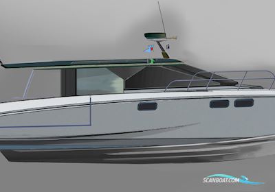 36ft Sport Power Catamaran Mehrrumpfboot 2025, mit Mercury V8 motor, Ukraine