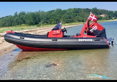 Brig E5 Eagle Luksus Rib Rubberboten en ribs 2019, met Yamaha F130Aetl motor, Denemarken