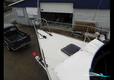 Waarschip 730 Zeilboten 1980, met Mercury motor, The Netherlands