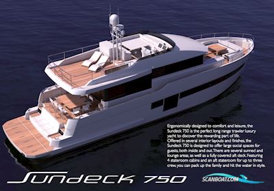 Sundeck750 Motor boat 2024, with Man engine, Monaco