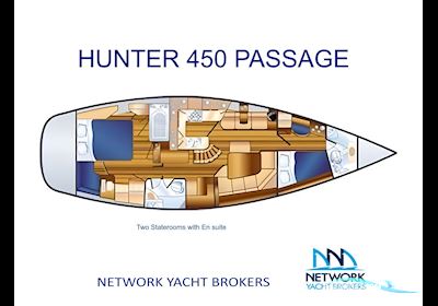 Hunter Legend 450 Passage Sejlbåd 1998, med Volvo Tmd22 motor, Grækenland
