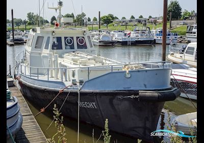 Ex Loodsboot 16.25  Hus- / Bobåd / Flodbåd 1969, med SKL<br />6 NVD 26-2 lucht gestart motor, Holland