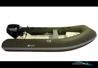 Navigo 10 VS - Fabric Green Hypalon 15 Hk Mercury Inflatable / Rib 2023, with Mercury F 15 MH Efi engine, Denmark