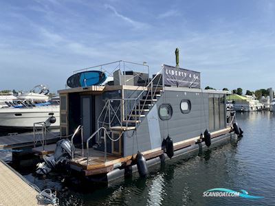 Campi 400 Per Direct Houseboat Huizen aan water 2022, met Yamaha motor, The Netherlands