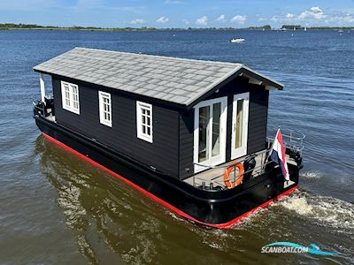 Homeship Vaarchalet 1250D Luxe Houseboat Hus- / Bobåd / Flodbåd 2023, med Vetus motor, Holland