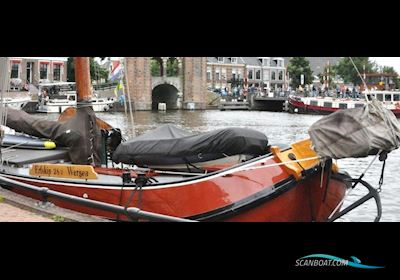 Skutsje 15.87 Meter Familieschip Nieuwe Vraagprijs Segelboot 1908, mit Peugeot motor, Niederlande
