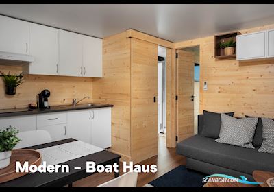 Boat Haus Mediterranean 8X4 MODERN Houseboat Hus- / Bobåt / Flodbåd 2023, med Yamaha motor, Spanien