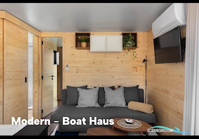 Boat Haus Mediterranean 8X4 MODERN Houseboat Hus- / Bobåt / Flodbåd 2023, med Yamaha motor, Spanien