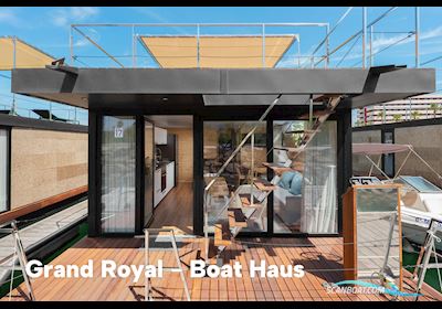 Boat Haus Mediterranean 12X4,5 Royal Houseboat Hus- / Bobåd / Flodbåd 2023, med 2x Torqeedo Cruise motor, Spanien