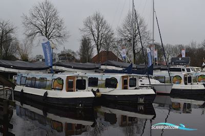 Houseboat Hybride /Electrisch Varend 9.50 Live a board / River boat 1984, The Netherlands