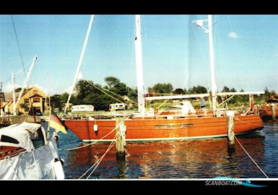 Matthiesen & Paulsen 14m Mahagoni Ketsch M&P Sejlbåd 1985, med Mercedes OM617 motor, Tyskland