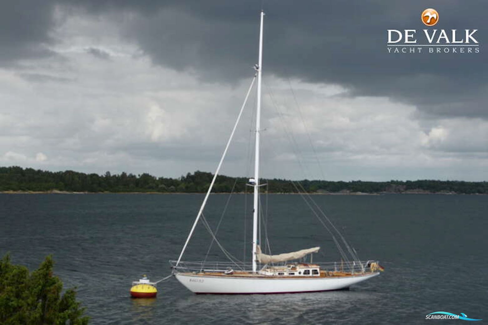 Classic Sailing Yacht Sailing boat 1957, with Volvo Penta engine, Germany