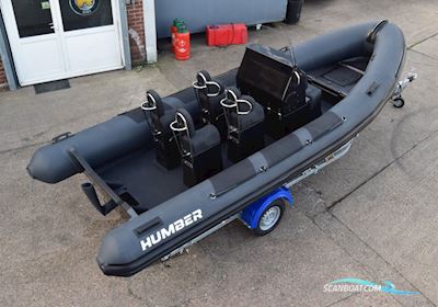 Humber 6.0 Ocean Pro Rubberboten en ribs 2024, met Suzuki motor, Denemarken