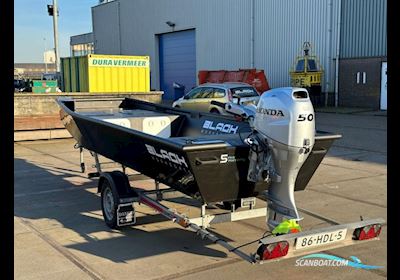 Black Workboats 500 PRO Motorboot 2023, mit Suzuki / Honda / Elektrisch motor, Niederlande