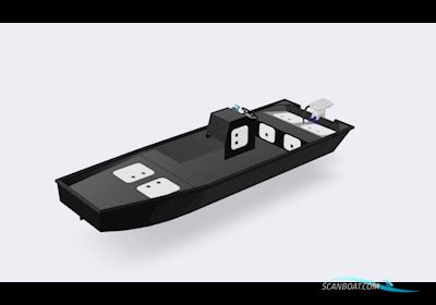 Black Workboats 500 Pro Console Motor boat 2023, with Suzuki / Honda / Elektrisch engine, The Netherlands