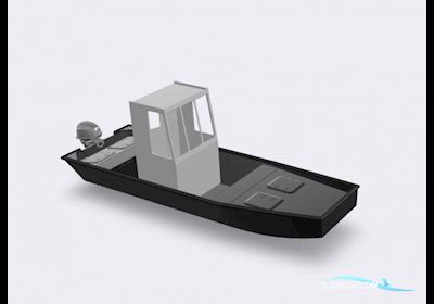 Black Workboats 500 Pro Cabin Motor boat 2023, with Suzuki / Honda / Elektrisch engine, The Netherlands