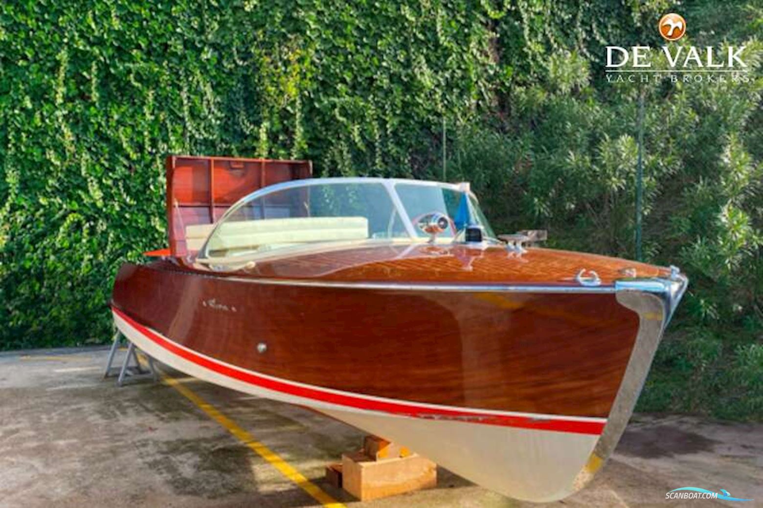 Riva Super Florida Motorbåt 1961, med Chris-Craft motor, Italien