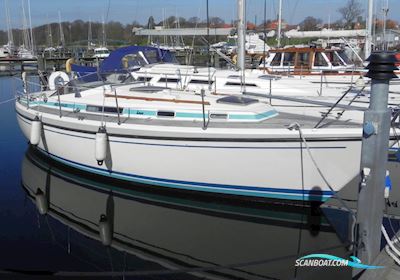 LM Mermaid 315-Pæn Båd Segelbåt 1985, med Bukh DV24 motor, Danmark