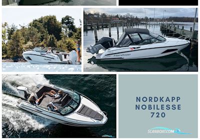 Nordkapp 720 Noblesse Motorbåd 2019, med Mercury Verado V8 motor, Danmark