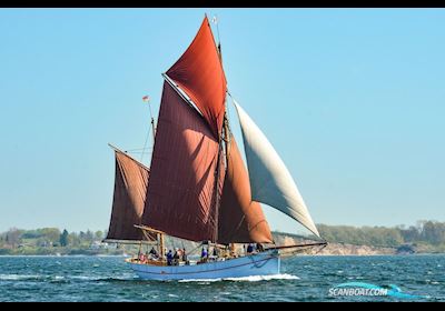 Skagen Boatyard Shark Cutter/Haicutter Sailingboat 1924, with Cummins Cummins D. /NT380 M.   Twin Disc engine, Germany